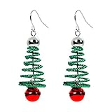 fdsmall Weihnachtsbaum Dangle Ohrringe Stern Ohr Drop Ohrstecker Ohrringe Ohrringe Red Green Beads Charm Nette Ornament Dangle Ohrringe Weihnachten Dangle Stern Weihnachtsbaum Ohrringe