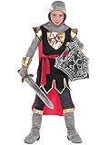 set high (PKT) (997647) Child Boys Brave Crusader Knight Fancy Dress Costume (10-12 Years)