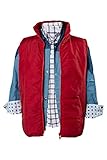 Daiendi Unisex Erwachsene Marty McFly Cosplay Kostüm Komplettset Outfits Oberteil+Hemd+Weste Halloween Karnevalsanzug