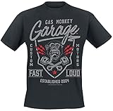 Gas Monkey Garage Fast'n Loud Männer T-Shirt schwarz XL