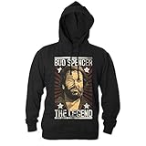 Bud Spencer Herren Legend Hoodie (schwarz) (XL)