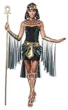 California Costumes Ägyptische Göttin Deluxe Kostüm 01271,Schwarz,Adult/S (6-8),