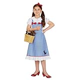 Fun Shack Dorothy Kostüm Mädchen, Wizard Kostüm, Kinderbuch Charakte, Zauberer Kostüm, Kinder Faschingskostüm Mädchen M