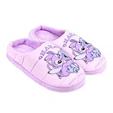 Disney Stitch Hausschuhe, Weiche Hausschuhe, Hausschuhe Rutschfester Sohle, Geschenk für Frauen und Jugendliche | EU 38/39
