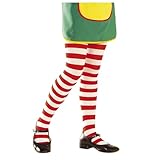 W WIDMANN MILANO Party Fashion - Strumpfhose für Kinder, 70 DEN, Zubehör für Hexen-, Marienkäfer-, Bienen-, Elfenkostüme uvm.