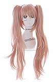 KS-325F Rosa 76cm Twin Tail für Junko Enoshima Danganronpa Cosplay Perücke Wig Anime Manga