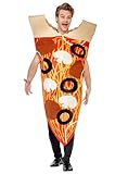 Maskworld Angebissene Pizza Kostüm - Einheitsgröße - Verkleidung Karneval & Motto-Party