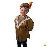 Indianerkost�m 118.013.92 Kleine Feder Gr. 86-92 Kinderkost�m