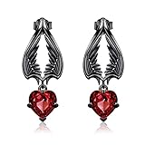 Engelsflügel Ohrringe 925 Sterling Silber Engelsflügel Tropfen Ohrringe Engel Schmuck Geschenke für Frauen