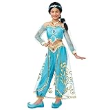 Spooktacular Creations Kinderkostüme für Mädchen, Arabische Prinzessin-Kostüm, Mädchen-Halloween-Kostüm für Rollenspiel-Cosplay-Partys-M
