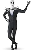 Rubie's The Nightmare Before Christmas 2nd Skin Jack Skellington Kostüm schwarz XL