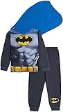 Batman Kinder Schlafanzug mit Umhang, Kostüm - 2-3 Jahre: 98cm