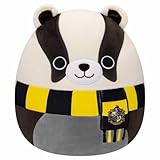 Squishmallows Harry Potter Hufflepuff-Dachs, 20,3 cm