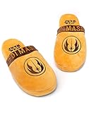 Star Wars Hausschuhe Mens Yoda Jedi oder R2D2 Slip auf Haus Schuhe Müßiggänger 43-44 EU