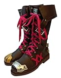 ERIMEI Sparkle Cosplay Stiefel Schuhe for League of Legends jinx