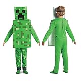 DISGUISE Jakks Pacific Minecraft Kostüm - Creeper (116 cm) (115779L), Grün