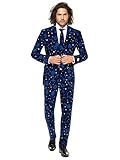 Opposuits Official STAR WARSTM Suit - Starry Side Costume Comes With Pants, Jacket and Tie, Starry SideTM, 52