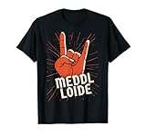 Meddl Loide - Haider - Metal Rock Hand Meme T-Shirt