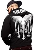 Viking Herren Hoodie | Thor | Vikings Shirt | Ragnar | Rising | Walhalla | See You IN Valhalla | Wikinger | Valknut | Männer Kapuzen-Sweatshirt