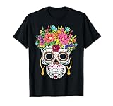 Dia De Los Muertos Karneval Kostümersatz Fasching T-Shirt