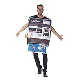 EraSpooky Sofortbildkamera Kostüm für Erwachsene Halloween-Party lustige Outfits für Männer und Frauen