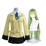 Ldruieu CODE GEASS Lelouch Of The Rebellion Cosplay Kostüm C.C. Code Geass Cosplay Uniform Anzüge Halloween Karneval Anime Party Kostüm für Damen