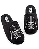 Star Wars Herren Hausschuhe Darth Vader Dark Side Polyester Haus Schuhe 41-42 EU