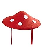 W WIDMANN MILANO Party Fashion, Pilzkappe, einzigartiges und farbenfrohes Design, leicht und komfortabel, vielseitig für Erwachsene und Kinder, ein unverzichtbares Accessoire für Ihre Kostüme