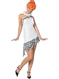 Generique - Wilma Feuerstein-Kostüm für Damen - M, Mehrfarbig, Polyester
