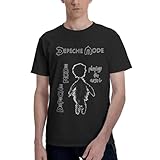 De&PE & Che Musikband Mode T-Shirts Tee Neuheit 3D Gedruckt Baumwolle T-Shirt Sommer Casual Rundhals Kurzarm T-Shirts Tops, Depeche Mode-14, L