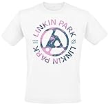 Linkin Park from Zero Spill Männer T-Shirt weiß M 100% Baumwolle Band-Merch, Bands
