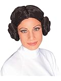 Rubie's Official Star Wars Prinzessin Leia-Perücke, Kostüm für Erwachsene, Einheitsgröße Halloween