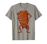 Kakerlaken Kostüm T-Shirt für Halloween Schabe Tier Tee