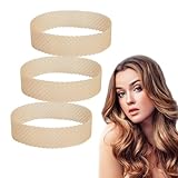 SYEYCW 3 Stück Silikon Perückenband Stirnband, Nahtlose Rutschfestes Perückengriff, Unisex Elastisch Perückengriffband, Soft Verstellbare Perücke Haarband, für Fixiert Damen und Herren Perücken