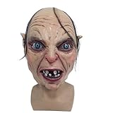 JUELIN Gollums Cosplay Masken Halloween Maske Karneval Ostern Maske für Halloween Party Requisiten