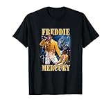 Freddie Mercury Offizieller Live-Homage-Champion T-Shirt