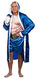 Brandsseller Herren Kostüm Boxer Karneval Party Junggesellenabschied One Size/Einheitsgröße Blau