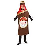 KarnevalsTeufel Kostüm Bierflasche Früh Kölsch, Flaschenkostüm für Erwachsene