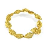 Bristol Novelty BA321 Römischer Lorbeer Luxus Lorbeerkranz, mens, Gold, Einheitsgröße