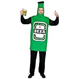 SEA HARE Unisex Bierflasche Essen und Trinken Getränke für Oktoberfest Kostüm Abendkleid Ausstattung Erwachsene