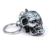 Terminator Punisher Terminator Skelett Skelett Kopf geschnitzt Schlüsselanhänger