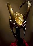 Antique House Craft Loki Helm Thor Ragnarok Film, 18 Gauge, Baustahl, Cosplay/Rollenspiel/Halloween/Weihnachten/Geburtstag Geschenke