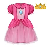Spooktacular Creations Halloween Baby Rosa Kleid Kostüm für Mädchen, Prinzessin Kostüm für Kleinkindermädchen, Prinzessin Tüllkleid für Halloween Kostüm Cosplay Partys