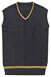 Seaehey Sweater Pullover Magie Cosplay Kostüm Weste V Neck Sleeveless Knitted Sweater Vest Sweatshirt Wizard Robe Halloween Carnival