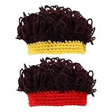 DEARMAMY Perückenkappe Für Kinderfotografie Perücken Für Kinder -kostüm-perücke Cosplay Für Kinder Requisiten Für Babyfotos Perücke Für Kinder Cosplay Kinderperücke Lustiger Hut Garn