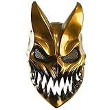 Schlachtung Der Halloween-Maske Zur Überwindung Der Cosplay-Maske Alex Terrible Masks Prop Halloween Slaughter to Prevail mit beweglichem Deathcore Kid of Darkness Masken