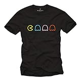 MAKAYA Vintage Gamer T-Shirt Herren Old School Game - Geschenke für Computer Nerds Man schwarz XL
