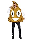 Festartikel Müller Fyasa_706428-T04 119188 - Erwachsenenkostüm Emoticon Oh Sch…, Braun