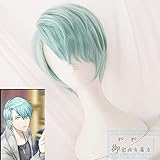 707 Cosplay Mystic Messenger Cosplay Perücken Jumin Unbekannt Jaehee Yoosung Zew Kurz Rot Blond Grün Hitzebeständiges Kunsthaar V