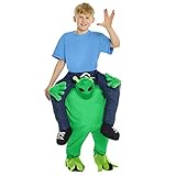Morph MCKPBAL Außerirdische Huckepack Kostüm, Unisex, Einheitsgröße Kinder